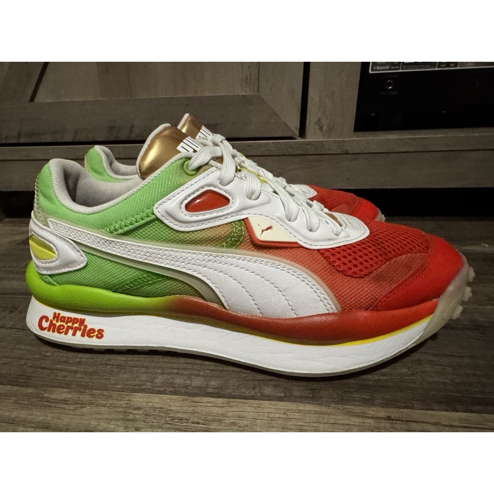PUMA x HARIBO Kids' 6c Street Rider Sneakers‎ JR 'Happy Cherries' 383248-01 US